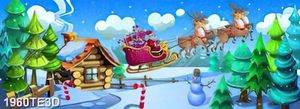 Tranh ông giài Noel