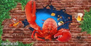 Tranh 3D cua dán tường đẹp