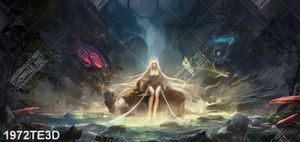 Tranh 3D tiên nữ huyền ảo