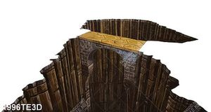 Tranh 3D đường hầm