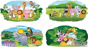 Tranh tường động vật