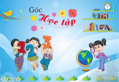 Tranh tường góc học tập