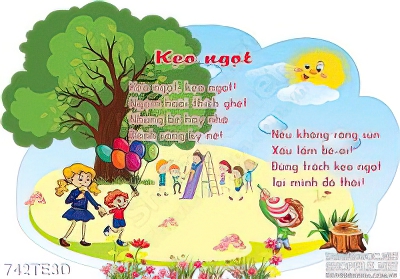 Tranh bài hát kẹo ngọt