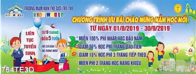 Tranh ưu đãi năm học mới