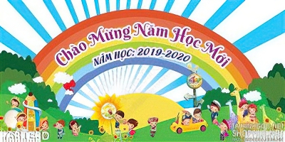 Tranh chào mừng năm học