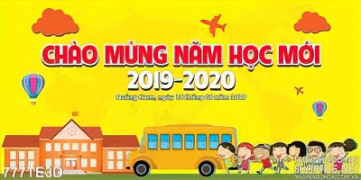 Tranh chào mừng năm học mới