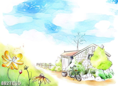 Tranh màu nước trang trí treo tường đẹp chất lượng cao