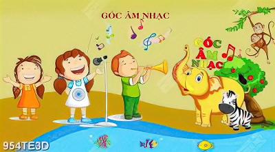 Tranh bé và âm nhạc chất lượng cao