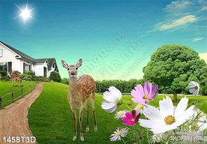 Tranh 3D phong cảnh treo tường