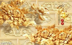 Tranh phòng khách hoa điêu khắc gỗ in kính