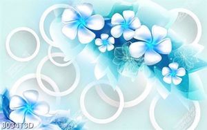 Tranh trang trí tường hoa dừa cạn chất lượng cao
