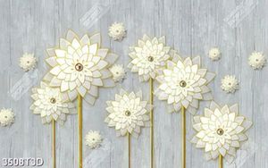 Tranh file gốc hoa Cúc gắn tường chất lượng cao