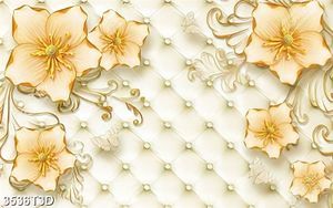 Tranh 3D hoa 5 cánh chất lượng cao