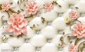 Tranh hoa đính đá 3D chất lượng cao in kính