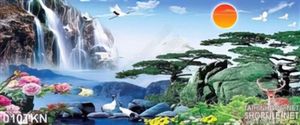 Tranh thác nước nghệ thuật trang trí đẹp nhất