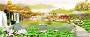 Tranh thác nước nghệ thuật treo tường đẹp nhất
