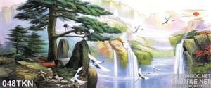 Tranh thác nước sơn dầu nghệ thuật