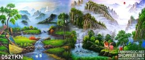 Tranh sơn dầu phong cảnh hữu tình đẹp nhất