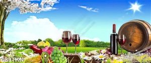 Tranh trái cây trang trí phòng bếp