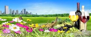 Tranh phong cảnh trang trí bếp đẹp nhất