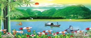 Tranh phong thủy và cây tre