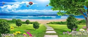 Tranh nhìn ra biển trang trí nghệ thuật đẹp
