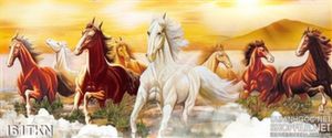 Tranh sơn dầu mã đáo thành công