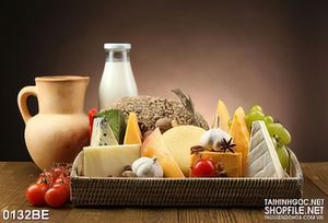 Tranh khay gia vị treo tường bếp