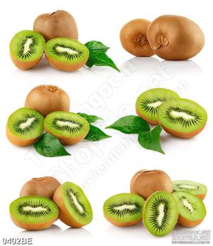 Tranh treo bếp những trái kiwi tươi