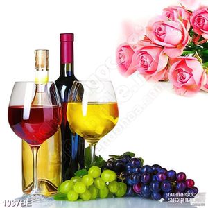 Tranh psd bếp rượu vang trên bàn ăn