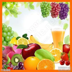 Tranh psd bếp những chùm nho trên cành