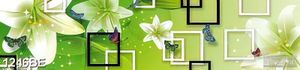 Tranh psd bếp họa tiết trang trí tường