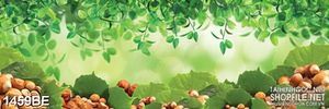 Tranh psd bếp  vườn hạt dẻ