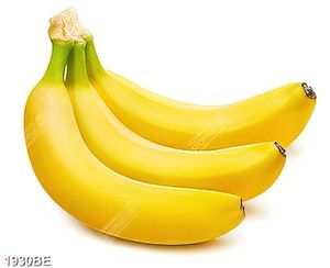 Tranh nải chuối chín vàng treo tường bếp đẹp