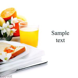 Tranh treo bếp bàn điểm tâm sáng cho ngày mới