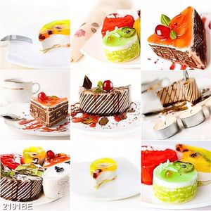Tranh ghép các loại bánh ngọt đẹp mắt