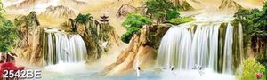 Tranh phong cảnh núi non hùng vĩ treo tường nhà bếp