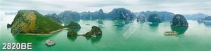 Tranh phong cảnh đẹp treo tường bếp