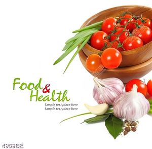 Tranh food & healthy trang trí bếp