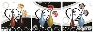 Tranh bình hoa trang trí treo tường đẹp