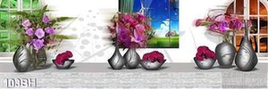 Tranh bình hoa trang trí treo tường đẹp