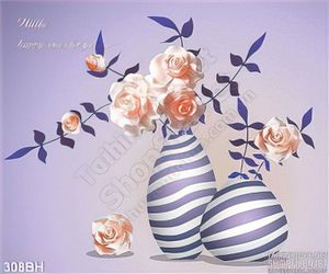 Tranh bình hoa hiện đại  độc đáo