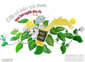 Tranh cà phê nghệ thuật ly trà sữa thơm ngon bên tán lá xanh tươi