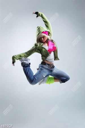 Tranh hip hop girl