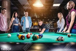 tranh billiard pool snooker bi a bi-a Tranh decor quán bida chất lượng cao