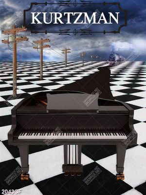 Tranh 3d cây đàn piano