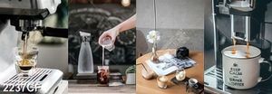 Tranh trang trí quán coffee hình pha chế cà phê