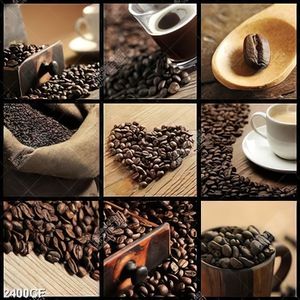 Tranh ghép bộ treo quán cà phê