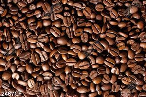 Tranh hạt cà phê rang