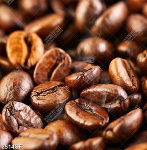 Tranh hạt cà phê rang nâu
